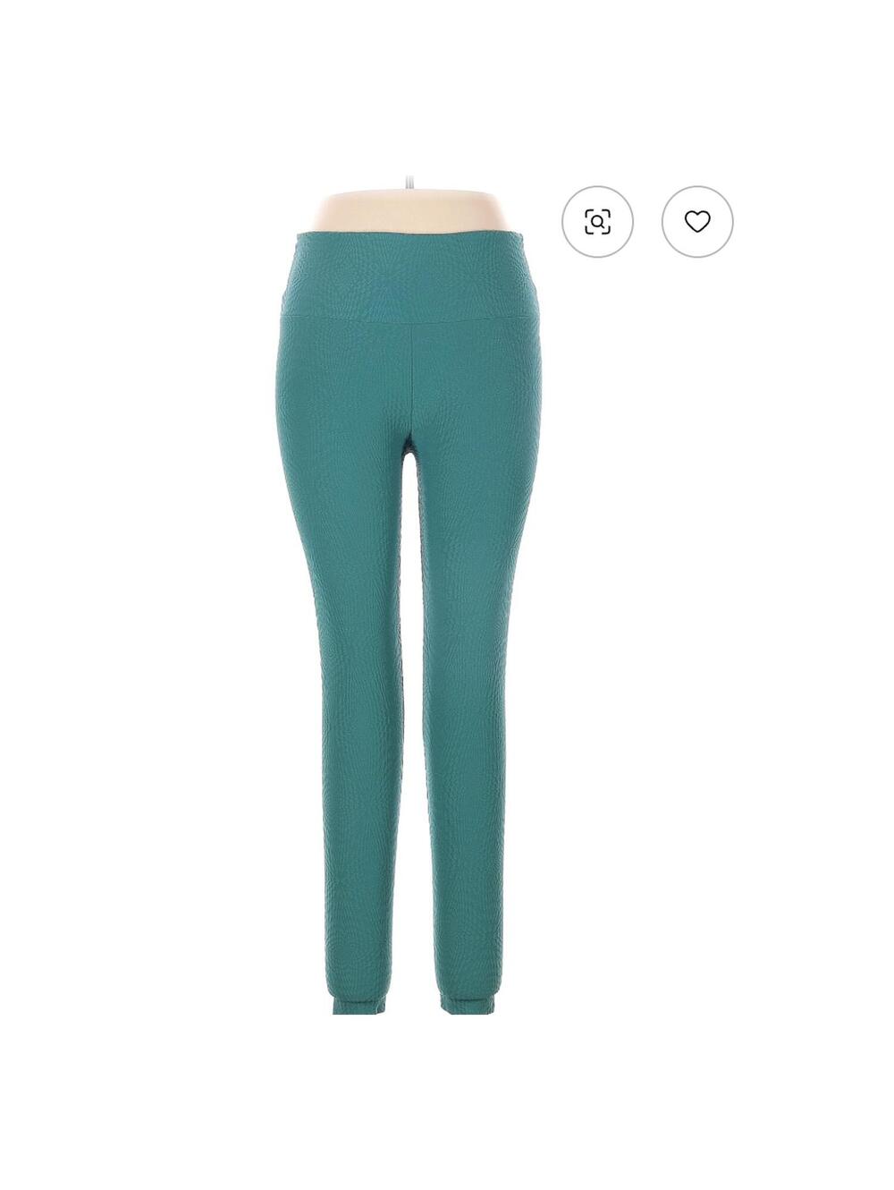 Teal Booty By Brabants Legging Size One Size Mermaid texture